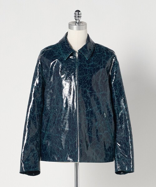 LOEFF（ロエフ）の「＜LOEFF＞CRAKLE OCEAN ジャケット UNISEX（その他アウター・レディース・ネイビー・0/1/2）」の15枚目の写真