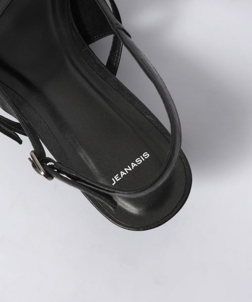 JEANASIS(ジーナシス)の「レースアップポインテッドミュール/657166(パンプス・レディース・ブラック/ブルー・LARGE/MEDIUM)」の9枚目の写真