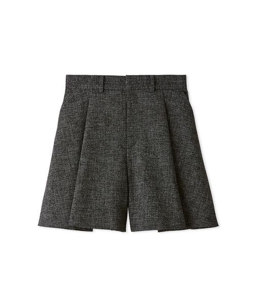 FRAY I.D(フレイアイディー)の「タックフォルムショートパンツ(その他パンツ・レディース・ライトベージュ/マルチ/ブラウン・0/1)」の1枚目の写真