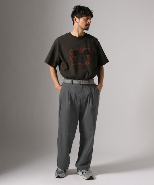 BAYFLOW（ベイフロー）の「【ストレッチ・吸水速乾・接触冷感】FLOWNEXワイドパンツ（その他パンツ・メンズ・ブラック/グレー・LARGE/MEDIUM）」の5枚目の写真