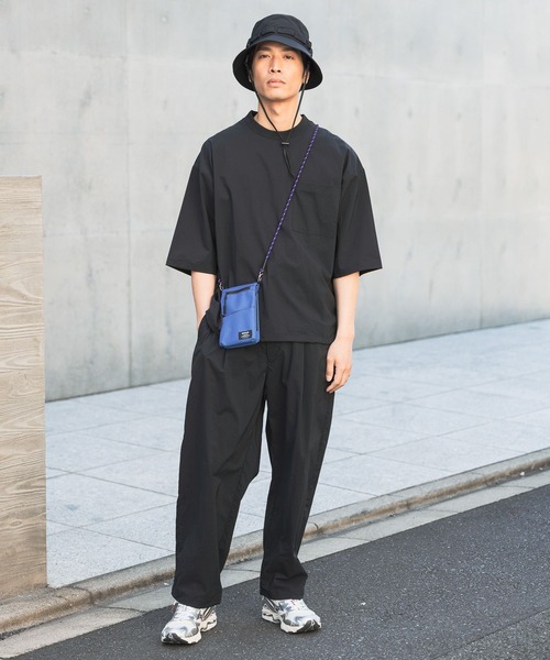 BAYFLOW（ベイフロー）の「【ストレッチ・吸水速乾・接触冷感】FLOWNEXワイドパンツ（その他パンツ・メンズ・ブラック/グレー・LARGE/MEDIUM）」の10枚目の写真