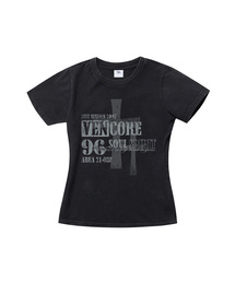 ven core ウォッシュドスリムフィット半袖Tシャツ