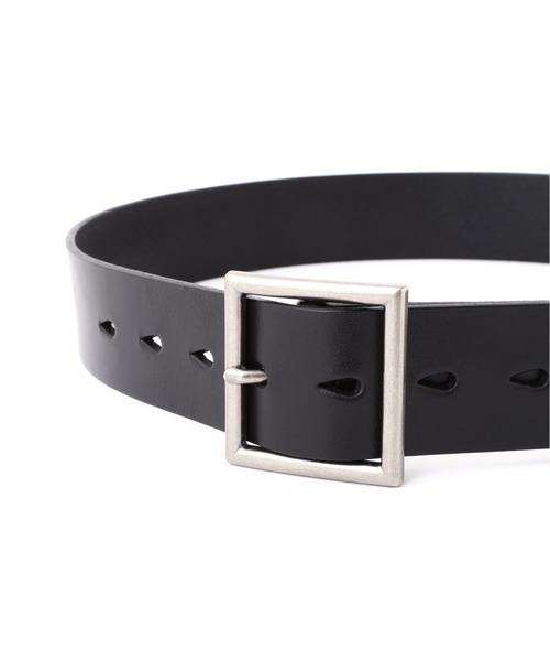 AVIREX（アヴィレックス）の「《直営店限定》LEATHER BELT（ベルト・レディース・ブラック/ダークブラウン・F）」の4枚目の写真