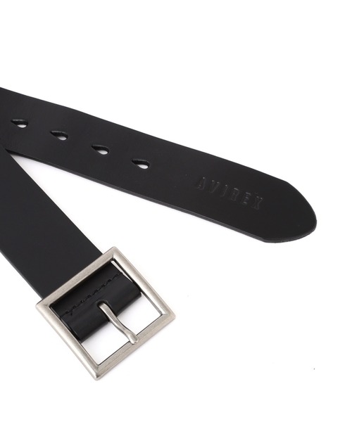 AVIREX（アヴィレックス）の「《直営店限定》LEATHER BELT（ベルト・レディース・ブラック/ダークブラウン・F）」の7枚目の写真
