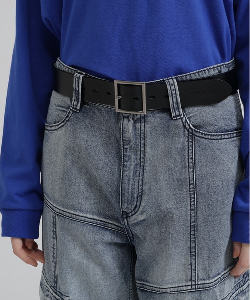 AVIREX（アヴィレックス）の「《直営店限定》LEATHER BELT（ベルト・レディース・ブラック/ダークブラウン・F）」の8枚目の写真