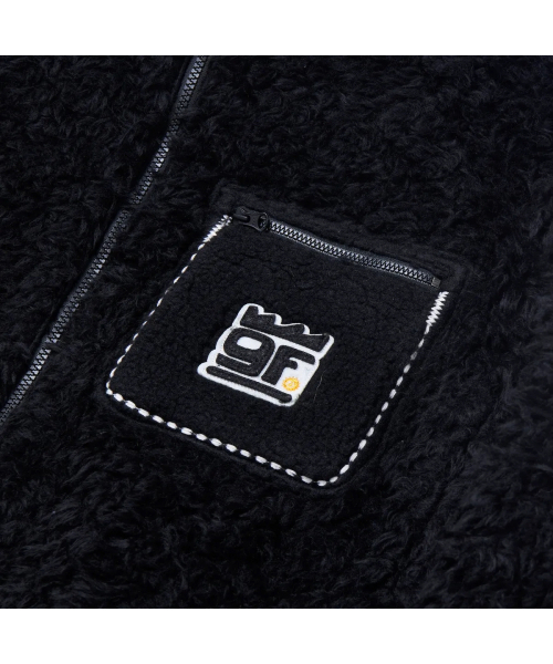 GARMENTS FAB（ガーメンツファブ）の「Heavy EMB Padded Fur Jacket (BLACK)（ムートンコート・レディース・その他・LARGE/MEDIUM）」の3枚目の写真