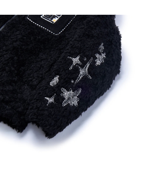 GARMENTS FAB（ガーメンツファブ）の「Heavy EMB Padded Fur Jacket (BLACK)（ムートンコート・レディース・その他・LARGE/MEDIUM）」の4枚目の写真