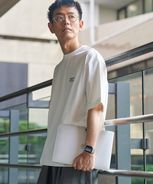 B.C STOCK(ベーセーストック)の「OLIVEDRAB CARRY PKT S/S-Tシャツ(Tシャツ/カットソー・メンズ・グレー系その他/ブラック/ホワイト/ブルー系その他・MEDIUM/X-LARGE/LARGE)」の2枚目の写真