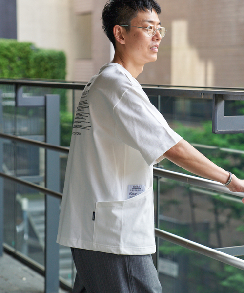B.C STOCK(ベーセーストック)の「OLIVEDRAB CARRY PKT S/S-Tシャツ(Tシャツ/カットソー・メンズ・グレー系その他/ブラック/ホワイト/ブルー系その他・MEDIUM/X-LARGE/LARGE)」の15枚目の写真