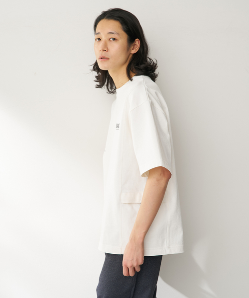 B.C STOCK(ベーセーストック)の「OLIVEDRAB CARRY PKT S/S-Tシャツ(Tシャツ/カットソー・メンズ・グレー系その他/ブラック/ホワイト/ブルー系その他・MEDIUM/X-LARGE/LARGE)」の21枚目の写真