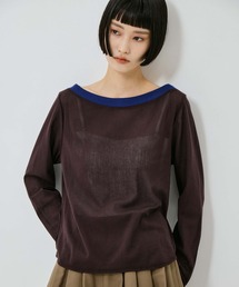 AKANE UTSUNOMIYA（アカネウツノミヤ）の「【AKANE UTSUNOMIYA/アカネウツノミヤ】SAP-FT29-2006【ロングスリーブリンガーTシャツ】（Tシャツ/カットソー）」