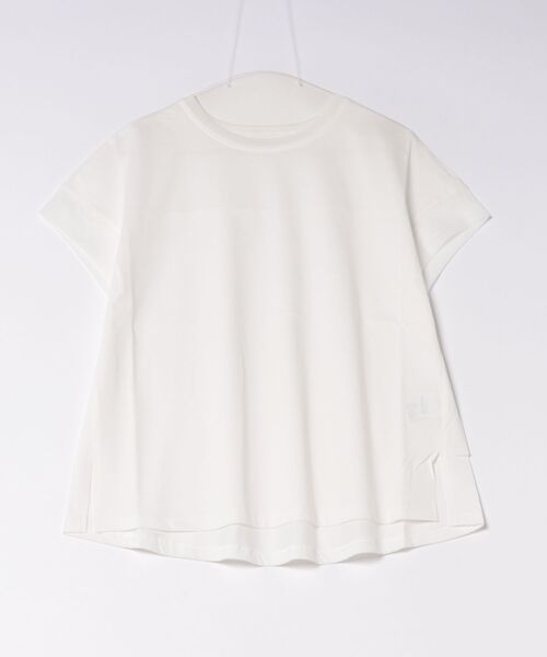 STRAWBERRY-FIELDS(ストロベリーフィールズ)の「プレミア天竺_チュールコンビカットソー(Tシャツ/カットソー・レディース・ピンク/モーブ系/オフホワイト・2)」の15枚目の写真