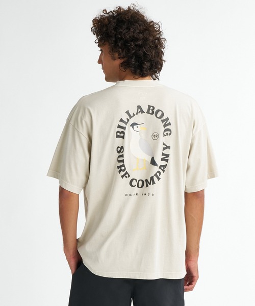 BILLABONG（ビラボン）の「BILLABONG メンズ SEAGULL Tシャツ 【2026年夏モデル】（Tシャツ/カットソー・メンズ・イエロー/ベージュ系その他/ブルー系その他2・MEDIUM/LARGE/X-LARGE）」の9枚目の写真