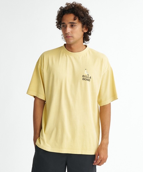 BILLABONG（ビラボン）の「BILLABONG メンズ SEAGULL Tシャツ 【2026年夏モデル】（Tシャツ/カットソー・メンズ・イエロー/ベージュ系その他/ブルー系その他2・MEDIUM/LARGE/X-LARGE）」の6枚目の写真