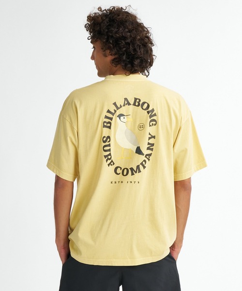 BILLABONG（ビラボン）の「BILLABONG メンズ SEAGULL Tシャツ 【2026年夏モデル】（Tシャツ/カットソー・メンズ・イエロー/ベージュ系その他/ブルー系その他2・MEDIUM/LARGE/X-LARGE）」の5枚目の写真