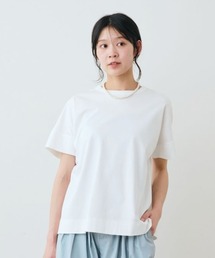 THREE FIFTY STANDARD シルケット加工をほどこしたダブルスリーブTシャツ