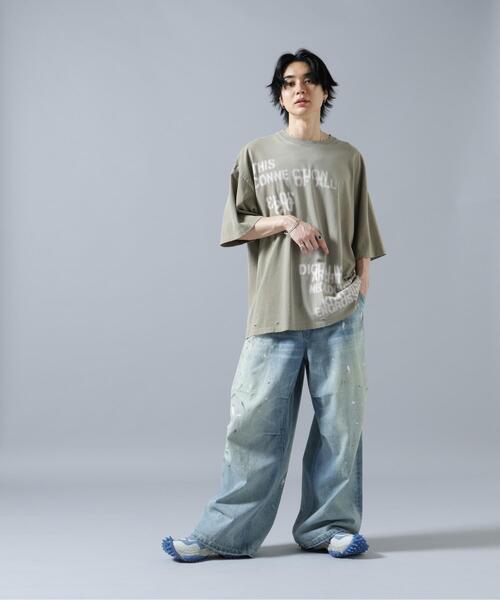 DANKE SCHON(ダンケシェーン)の「DankeSchon/ダンケシェーン/12oz BAGGY JEANS/PAINT(デニムパンツ・レディース・その他4・S/L/M)」の5枚目の写真