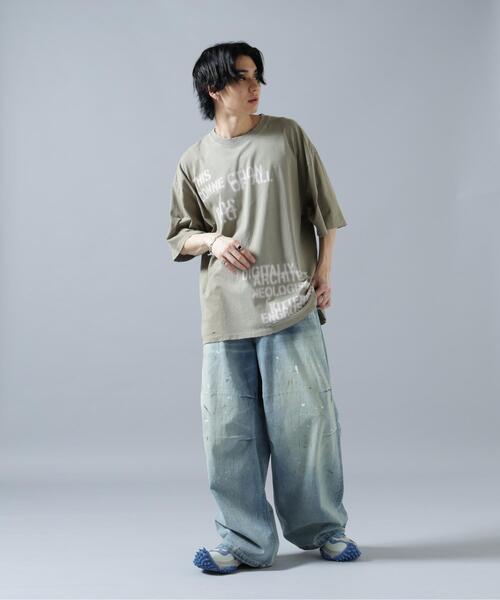 DANKE SCHON(ダンケシェーン)の「DankeSchon/ダンケシェーン/12oz BAGGY JEANS/PAINT(デニムパンツ・レディース・その他4・S/L/M)」の6枚目の写真