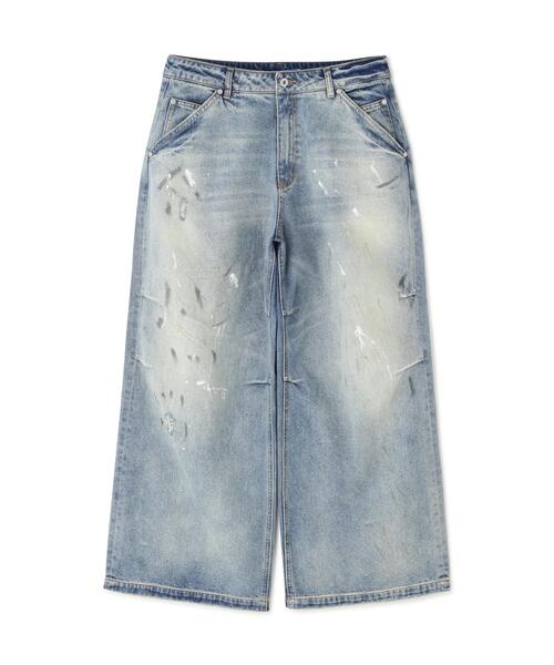 DANKE SCHON(ダンケシェーン)の「DankeSchon/ダンケシェーン/12oz BAGGY JEANS/PAINT(デニムパンツ・レディース・その他4・S/L/M)」の7枚目の写真