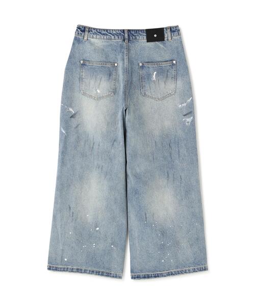 DANKE SCHON(ダンケシェーン)の「DankeSchon/ダンケシェーン/12oz BAGGY JEANS/PAINT(デニムパンツ・レディース・その他4・S/L/M)」の8枚目の写真