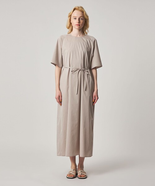 Steven Alan(スティーブンアラン)の「<Steven Alan>TC タフタ ロング ワンピース(ワンピース・レディース・ブラック/ベージュ・M/S)」の5枚目の写真