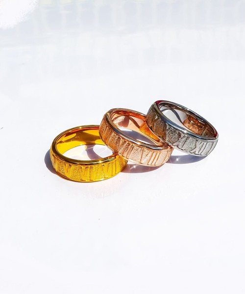IRIEBEACH(アイリービーチ)の「Atlas ring/【ハワイアンジュエリー】【サージカルステンレス】【金属アレルギー対応】【IRIEBEACH / アイリービーチ】つけっぱなしOK(リング・レディース・シルバー/ピンク/ゴールド・7号/9号/11号/13号/15号/17号/19号/21号)」の1枚目の写真