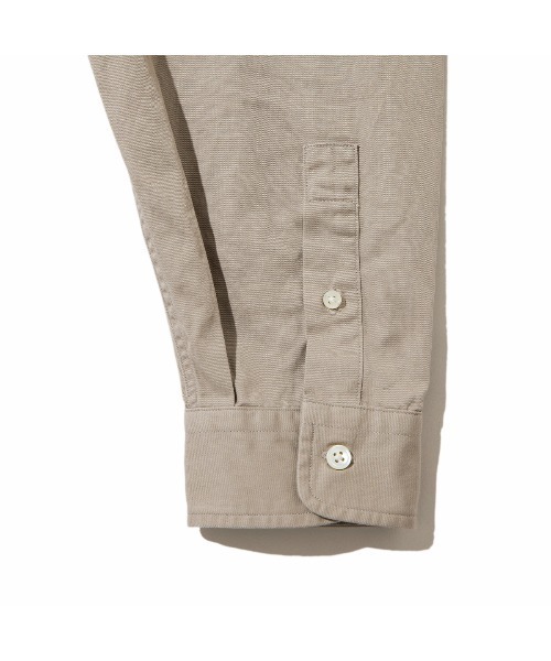 Kinetics(キネティクス)の「Gymphlex Band collar shirt dress(ジムフレックス バンドカラーシャツワンピース)(シャツワンピース・レディース・グレー系・X-LARGE)」の6枚目の写真