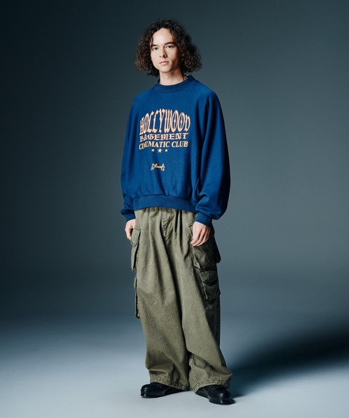 glamb(グラム)の「Fade Asymmetry Cargo Pants / フェイドアシンメトリーカーゴパンツ(カーゴパンツ・メンズ・ブラック/カーキ/チャコール・S/M/L)」の20枚目の写真