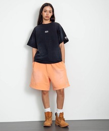 WIND AND SEA（ウィンダンシー）の「SULFUR DYEING LOGO HALF PANTS（スウェットパンツ）」