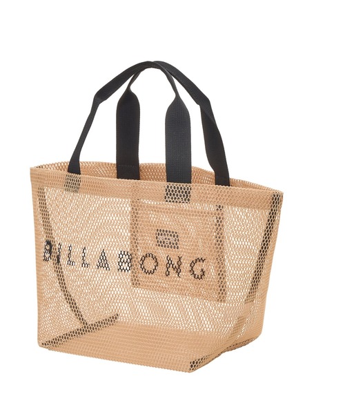 BILLABONG(ビラボン)の「BILLABONG メンズ MESH TOTEBAG MINI トートバッグ 【2026年夏モデル】(トートバッグ・メンズ・ベージュ/スカイブルー/ブラック・FREE)」の1枚目の写真
