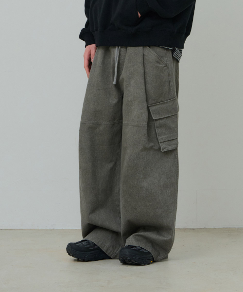 DESIRED(デシレッド)の「カーゴ切替パンツ-FASK2201B09(その他パンツ・レディース・チャコールグレー・MEDIUM/LARGE/X-LARGE)」の3枚目の写真