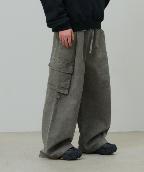 DESIRED(デシレッド)の「カーゴ切替パンツ-FASK2201B09(その他パンツ・レディース・チャコールグレー・MEDIUM/LARGE/X-LARGE)」の4枚目の写真