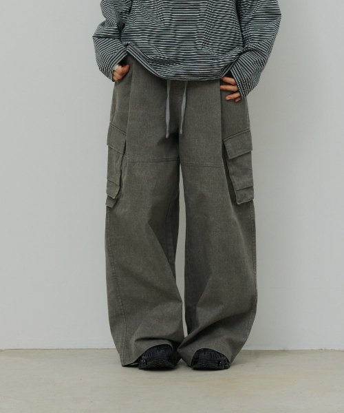 DESIRED(デシレッド)の「カーゴ切替パンツ-FASK2201B09(その他パンツ・レディース・チャコールグレー・MEDIUM/LARGE/X-LARGE)」の5枚目の写真