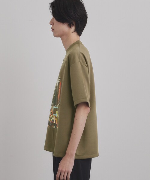 tk.TAKEO KIKUCHI(ティーケータケオキクチ)の「ブラシ刺繍半袖Tシャツ(Tシャツ/カットソー・メンズ・ナチュラル/ブラック/ホワイト・04/02/03)」の14枚目の写真
