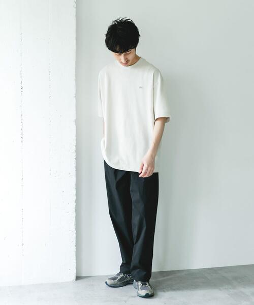 LACOSTE（ラコステ）の「『別注』LACOSTE×DOORS　MOSS STITCH SHORT-SLEEVE T-SHIRTS（Tシャツ/カットソー・メンズ・アイボリー/ダークグレー/イエロー・3/4）」の10枚目の写真