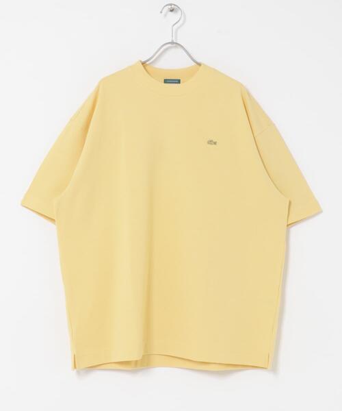 LACOSTE（ラコステ）の「『別注』LACOSTE×DOORS　MOSS STITCH SHORT-SLEEVE T-SHIRTS（Tシャツ/カットソー・メンズ・アイボリー/ダークグレー/イエロー・3/4）」の19枚目の写真