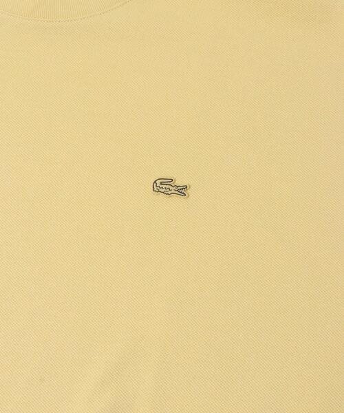 LACOSTE（ラコステ）の「『別注』LACOSTE×DOORS　MOSS STITCH SHORT-SLEEVE T-SHIRTS（Tシャツ/カットソー・メンズ・アイボリー/ダークグレー/イエロー・3/4）」の20枚目の写真