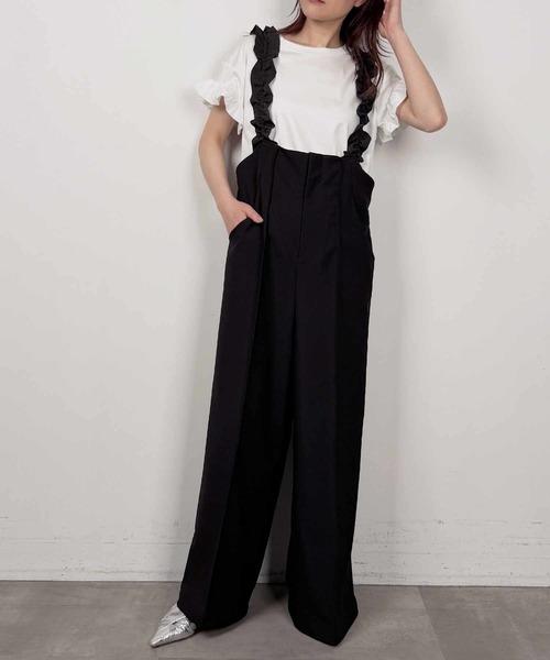 PICCIN PERLA(ピッチンペルラ)の「布帛切り替えスリーブプルオーバー(Tシャツ/カットソー・レディース・ホワイト系その他/ブラック/オフホワイト・M)」の12枚目の写真