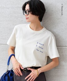 【別注】<Thomas Lelu>サインアート 半袖 Tシャツ カットソー