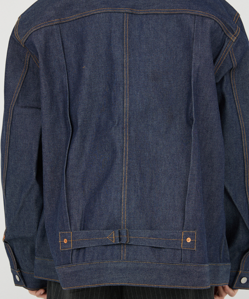 Levi's(リーバイス)の「Levi’s(R) / リーバイス(R) 別注 TYPE1 リジッド トラッカージャケット(デニムジャケット・メンズ・ダークブルー・SMALL/MEDIUM/LARGE/X-LARGE/XX-LARGE)」の9枚目の写真