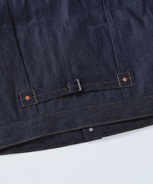 Levi's(リーバイス)の「Levi’s(R) / リーバイス(R) 別注 TYPE1 リジッド トラッカージャケット(デニムジャケット・メンズ・ダークブルー・SMALL/MEDIUM/LARGE/X-LARGE/XX-LARGE)」の16枚目の写真