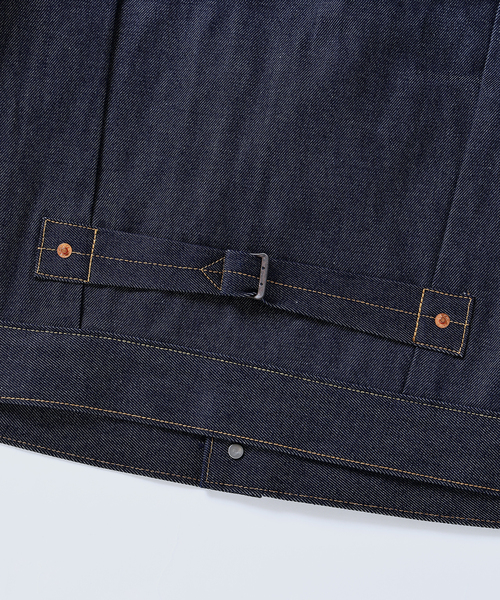 Levi's(リーバイス)の「Levi’s(R) / リーバイス(R) 別注 TYPE1 リジッド トラッカージャケット(デニムジャケット・メンズ・ダークブルー・SMALL/MEDIUM/LARGE/X-LARGE/XX-LARGE)」の18枚目の写真
