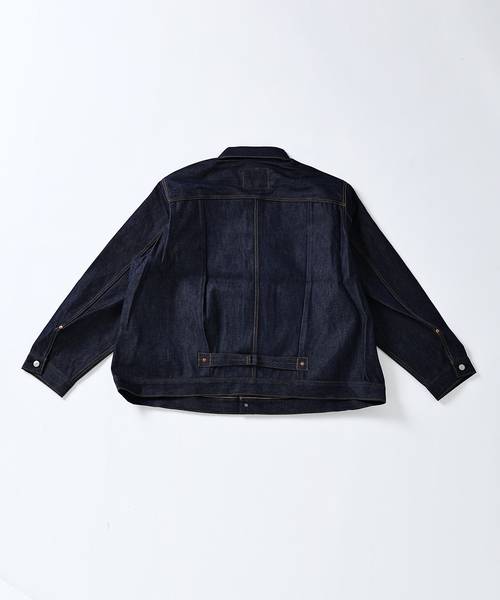 Levi's(リーバイス)の「Levi’s(R) / リーバイス(R) 別注 TYPE1 リジッド トラッカージャケット(デニムジャケット・メンズ・ダークブルー・SMALL/MEDIUM/LARGE/X-LARGE/XX-LARGE)」の20枚目の写真