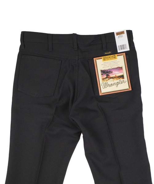 Wrangler(ラングラー)の「【UT210】【Wrangler/ラングラー】WRANCHER DRESS JEAN(スラックス・メンズ・ブラック・36inch/34inch/32inch)」の14枚目の写真