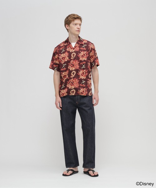 AVIREX(アヴィレックス)の「《Disney Collection》"HAWAIIAN HOLIDAY" ALOHA SHIRT / MICKEY MOUSE(シャツ/ブラウス・メンズ・バーガンディー・LARGE/MEDIUM/XX-LARGE/X-LARGE)」の4枚目の写真