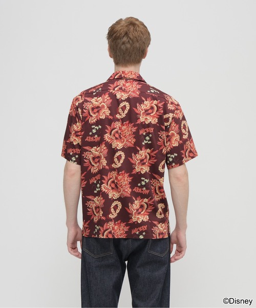 AVIREX(アヴィレックス)の「《Disney Collection》"HAWAIIAN HOLIDAY" ALOHA SHIRT / MICKEY MOUSE(シャツ/ブラウス・メンズ・バーガンディー・LARGE/MEDIUM/XX-LARGE/X-LARGE)」の6枚目の写真