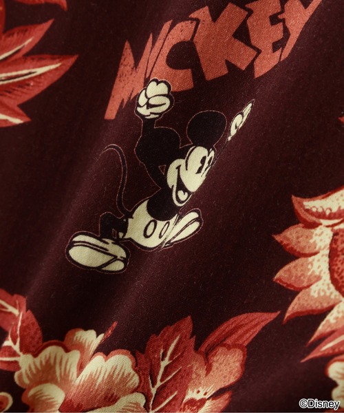 AVIREX(アヴィレックス)の「《Disney Collection》"HAWAIIAN HOLIDAY" ALOHA SHIRT / MICKEY MOUSE(シャツ/ブラウス・メンズ・バーガンディー・LARGE/MEDIUM/XX-LARGE/X-LARGE)」の11枚目の写真
