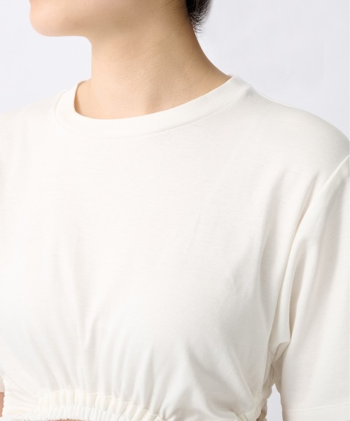 SATORU SASAKI(サトルササキ)の「【SATORU SASAKI/サトルササキ】TWISTED T-SHIRT/Tシャツ(Tシャツ/カットソー・レディース・ブラック/ホワイト/オレンジ・2)」の9枚目の写真