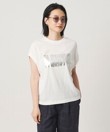 スラブ フォイル ボックスプリントTシャツ ＜A DAY IN THE LIFE＞