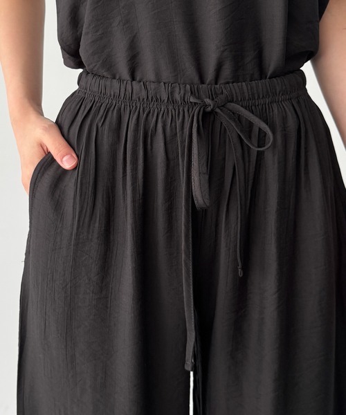 CANAL JEAN(キャナルジーン)の「El mar レーヨンキャミSET UP(セットアップ・レディース・チャコールグレー/ネイビー・ONE SIZE)」の20枚目の写真